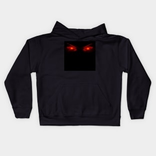 Devil Eyes In The Dark Kids Hoodie